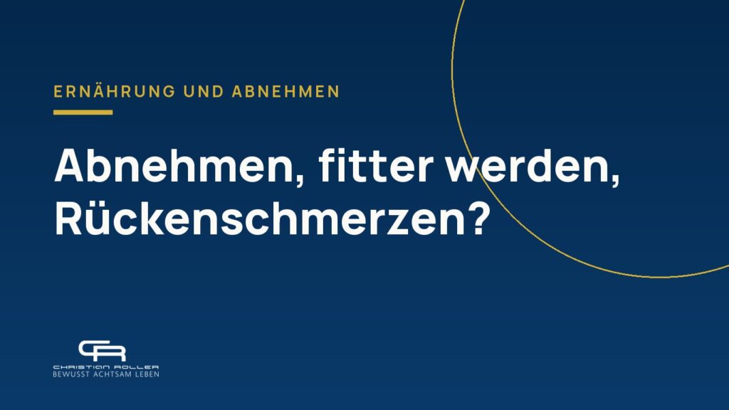 Abnehmen, fitter werden, Rückenschmerzen? 8 Gründe, warum du trotz aller Bemühungen nicht weiter kommst und deine Ziele immer weiter in die Ferne rücken.